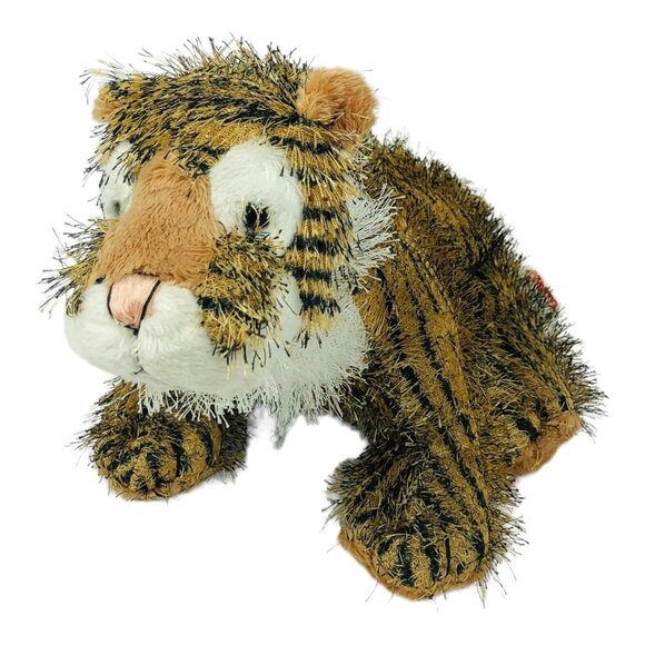 Ganz Fuzzy Plush Tiger 8" Webkinz No Code Wild Cat Jungle Striped - Picture 3 of 5